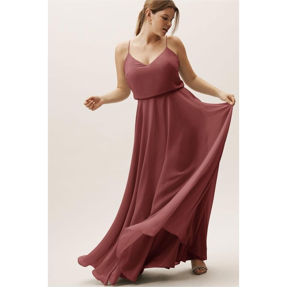 Jenny Yoo "Inesse" Dress Size 10 - Excellent Condition - Picture 3 of 5